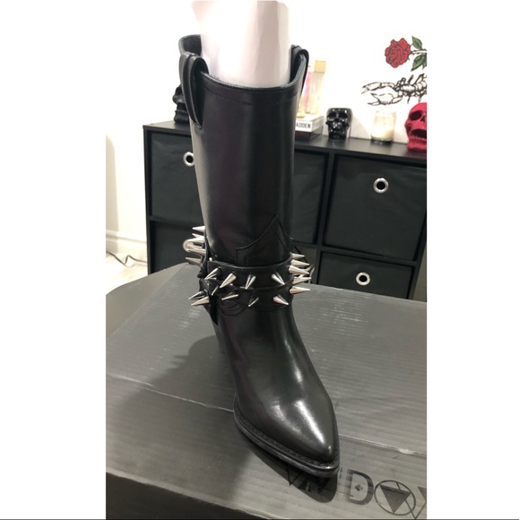 Shoes - Dolls Kill- Widow blood for blood spiked boots